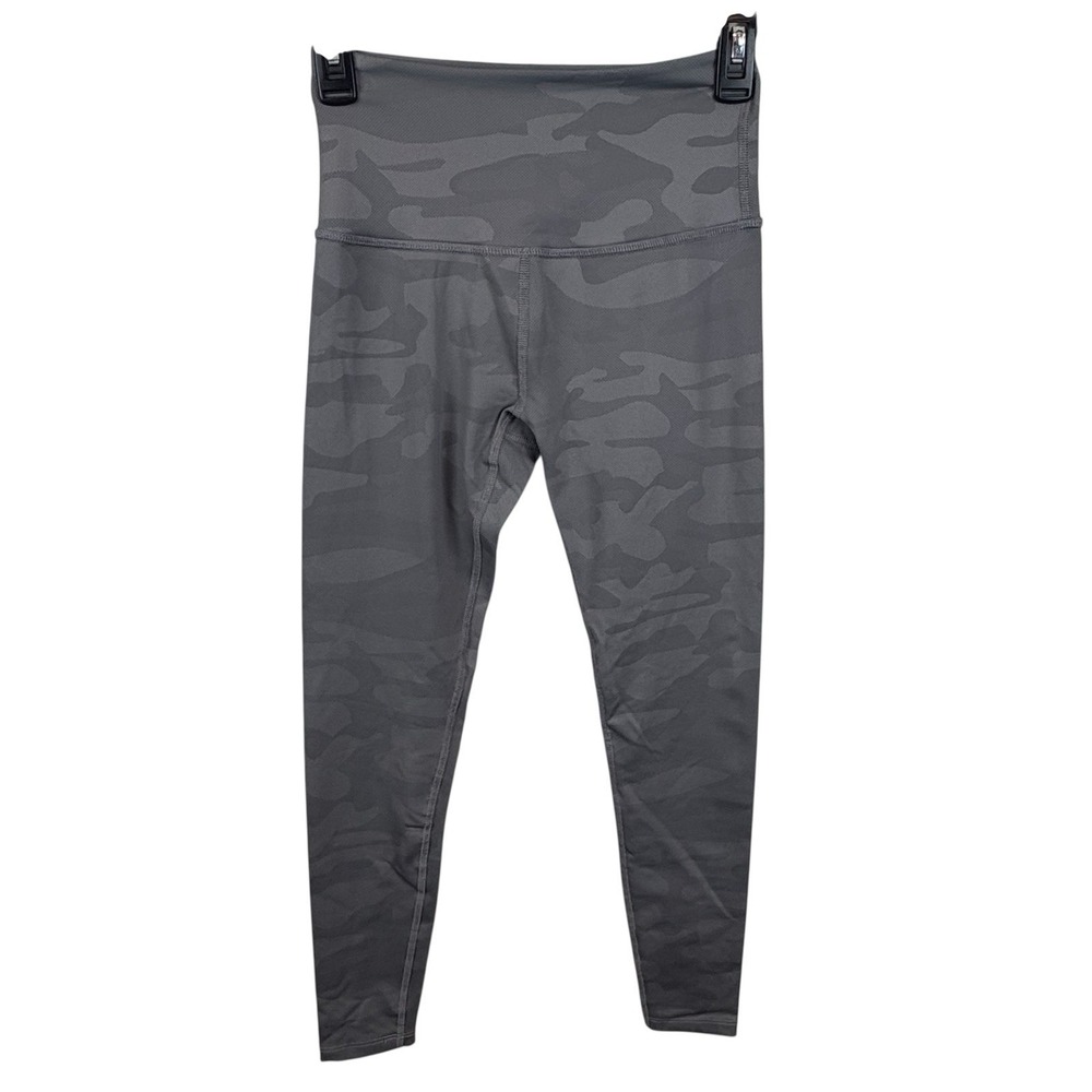 Beyond Yoga x Barre 3 Gray Camo Leggings Size XS
